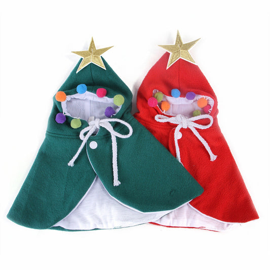 Santa & Reindeer Christmas Costume for Pets