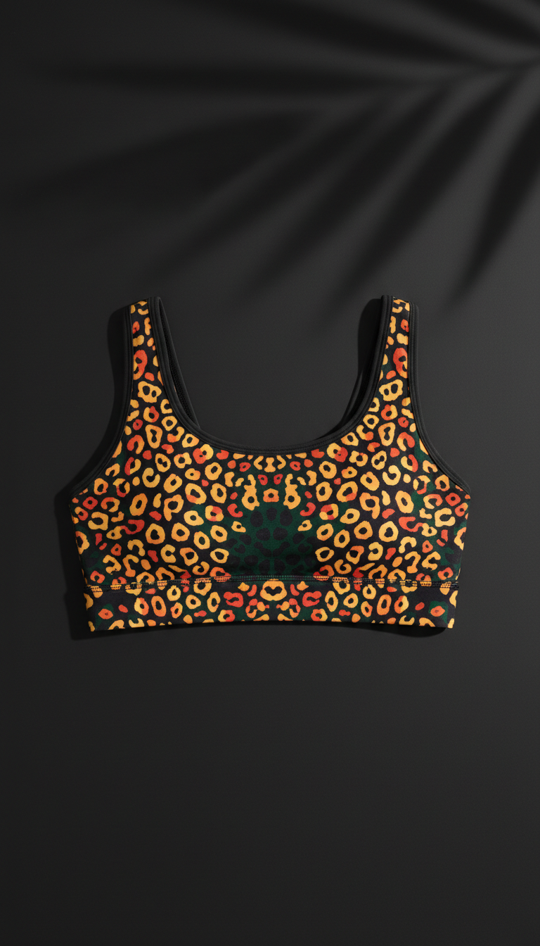 Jaguar Gold Performance Sports Bra