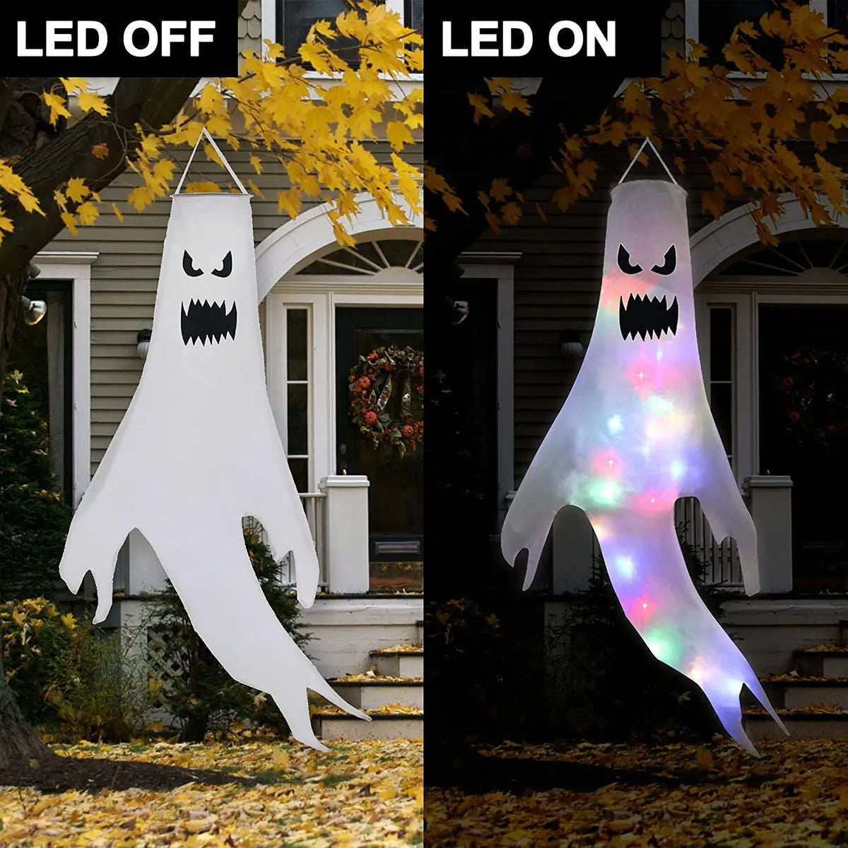 Hanging Ghost Halloween LED Decoration