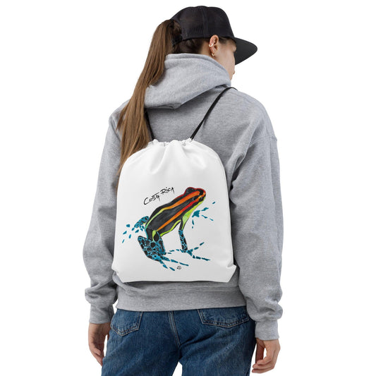 SC Frog Drawstring bag