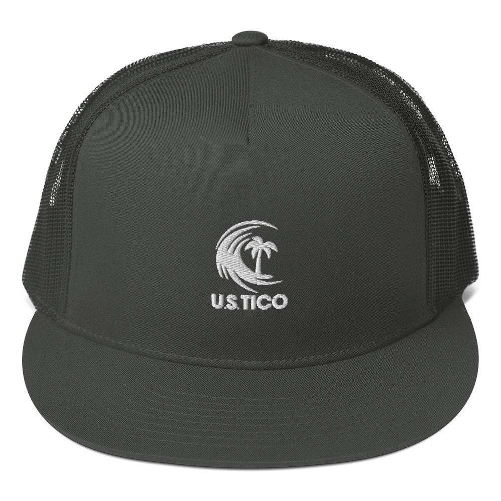 US Tico Mesh Back Snapback Cap – Classic 5-Panel Breathable Hat