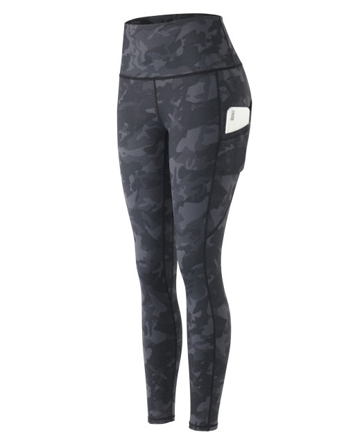 Tie Dye High-Waisted Push Up Yoga Leggings with Pocket | Women's Activewear | UStico