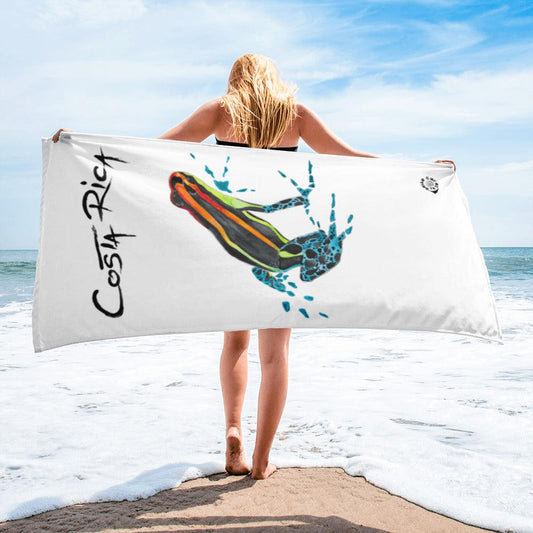 SC Tropical Frog Towel