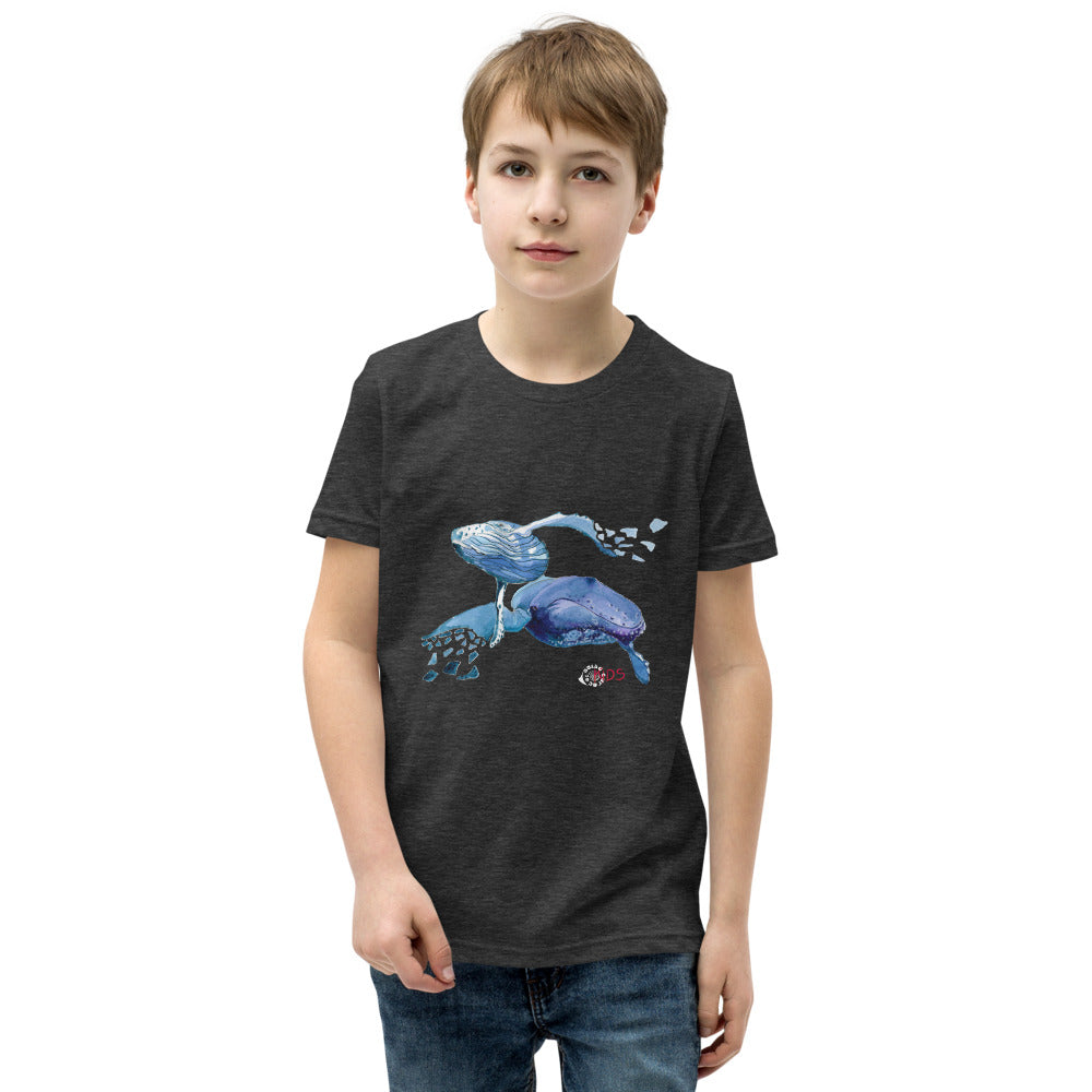 Kids Whale T-Shirt — Soft Ocean Adventure Tee for Boys & Girls | US Tico