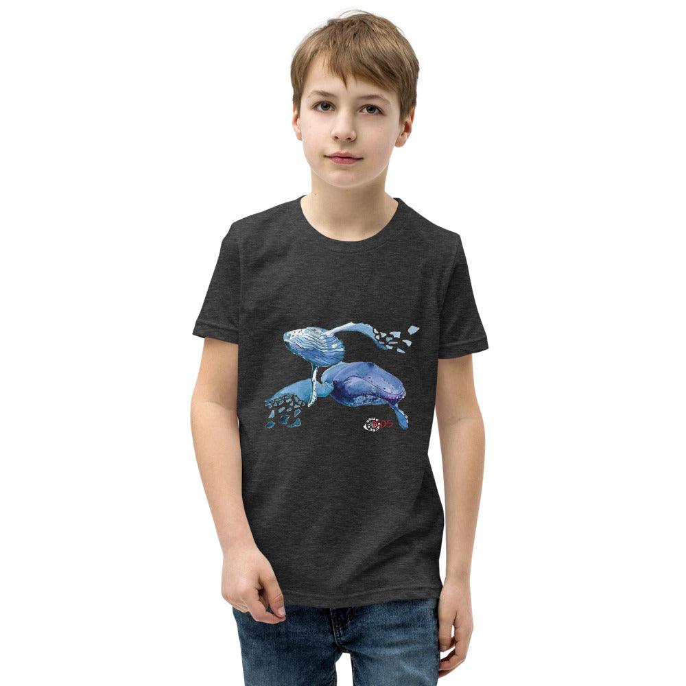 Kids Whale T-Shirt — Soft Ocean Adventure Tee for Boys & Girls | US Tico