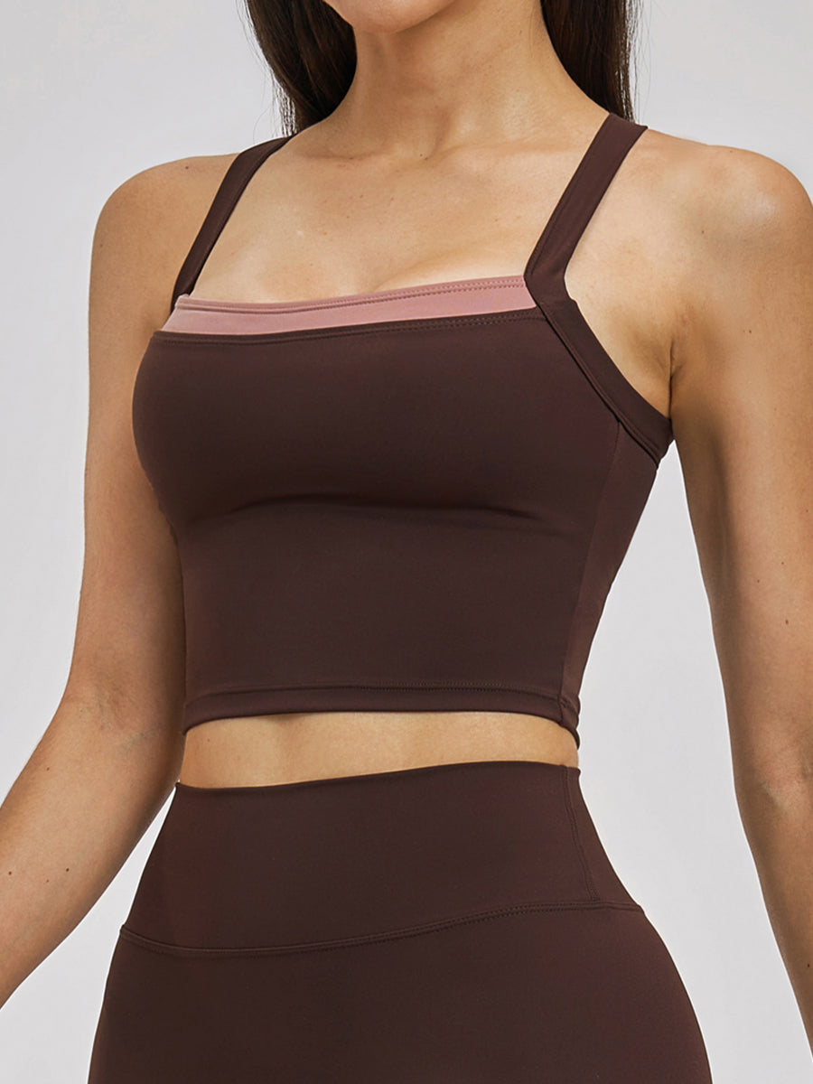 FlowSculpt Layered Bra Tank-1