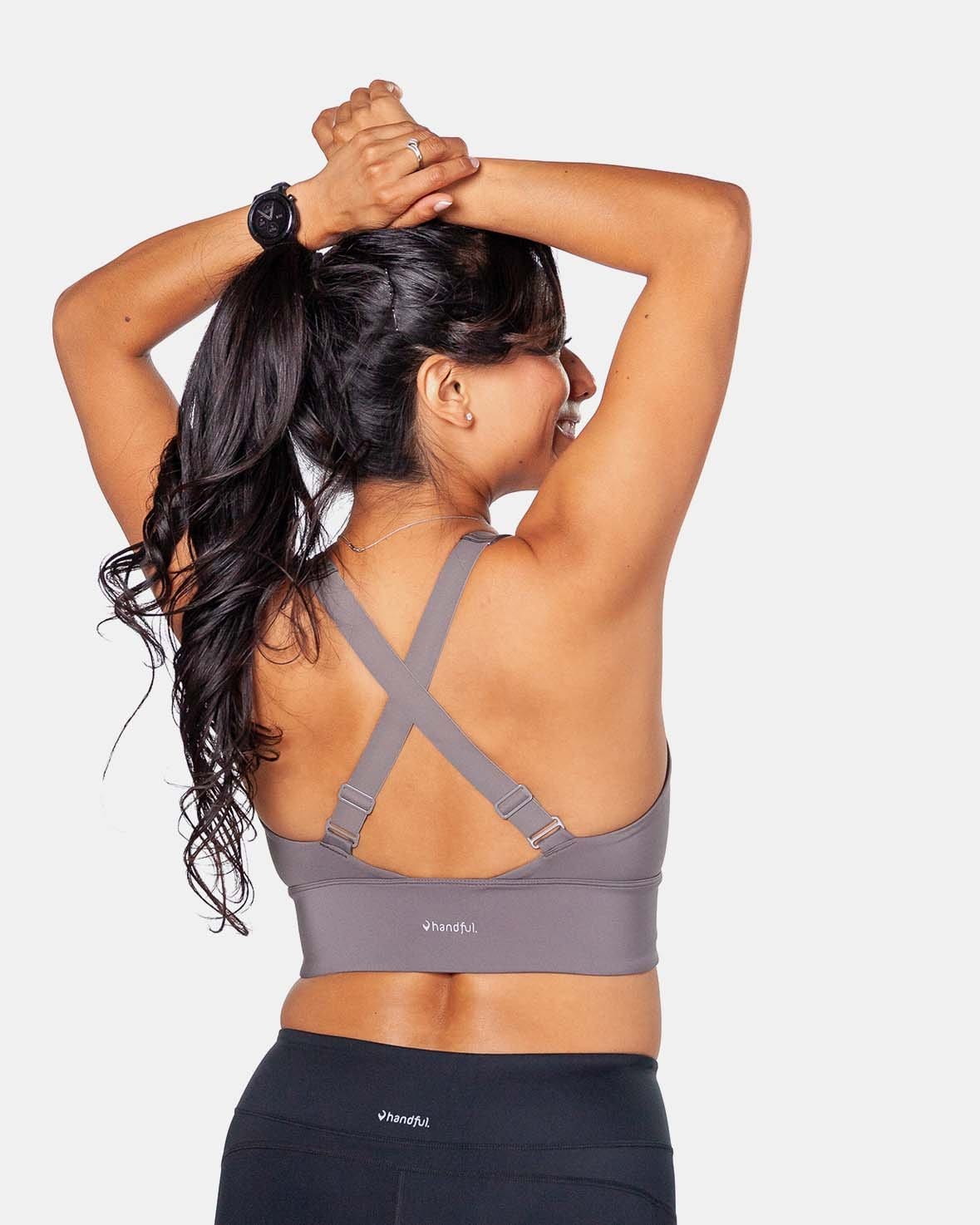 Gametime Bra – Magnetic Gray-1