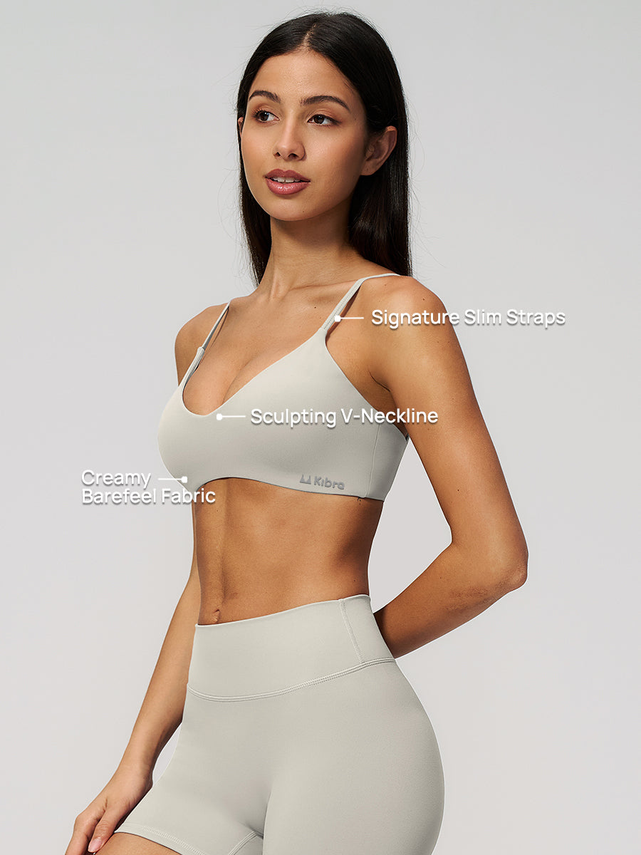 Cream Sculpt V Bra-1