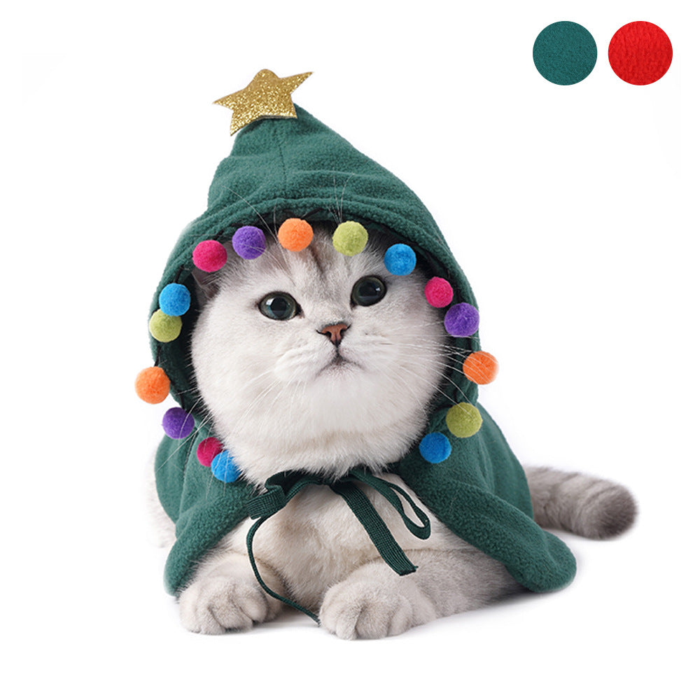 Santa & Reindeer Christmas Costume for Pets