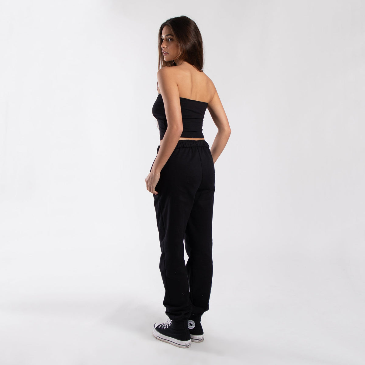 Women's Cotton Stretch Cropped Tube Top | USTICO