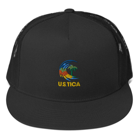 Trucker Cap Snapback USTICO | Gorra Atlética 5 Paneles Hombre Mujer