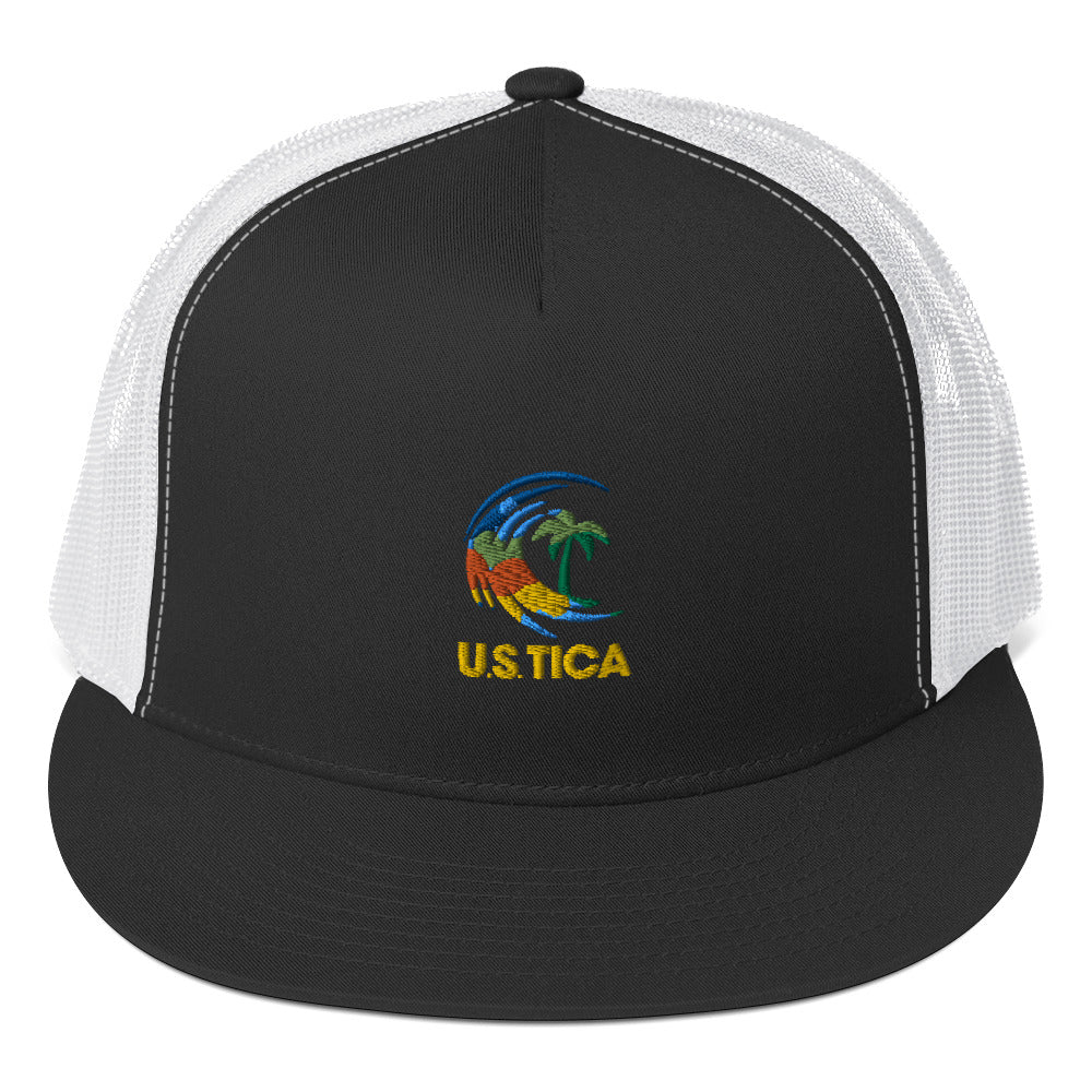 Trucker Cap Snapback USTICO | Gorra Atlética 5 Paneles Hombre Mujer