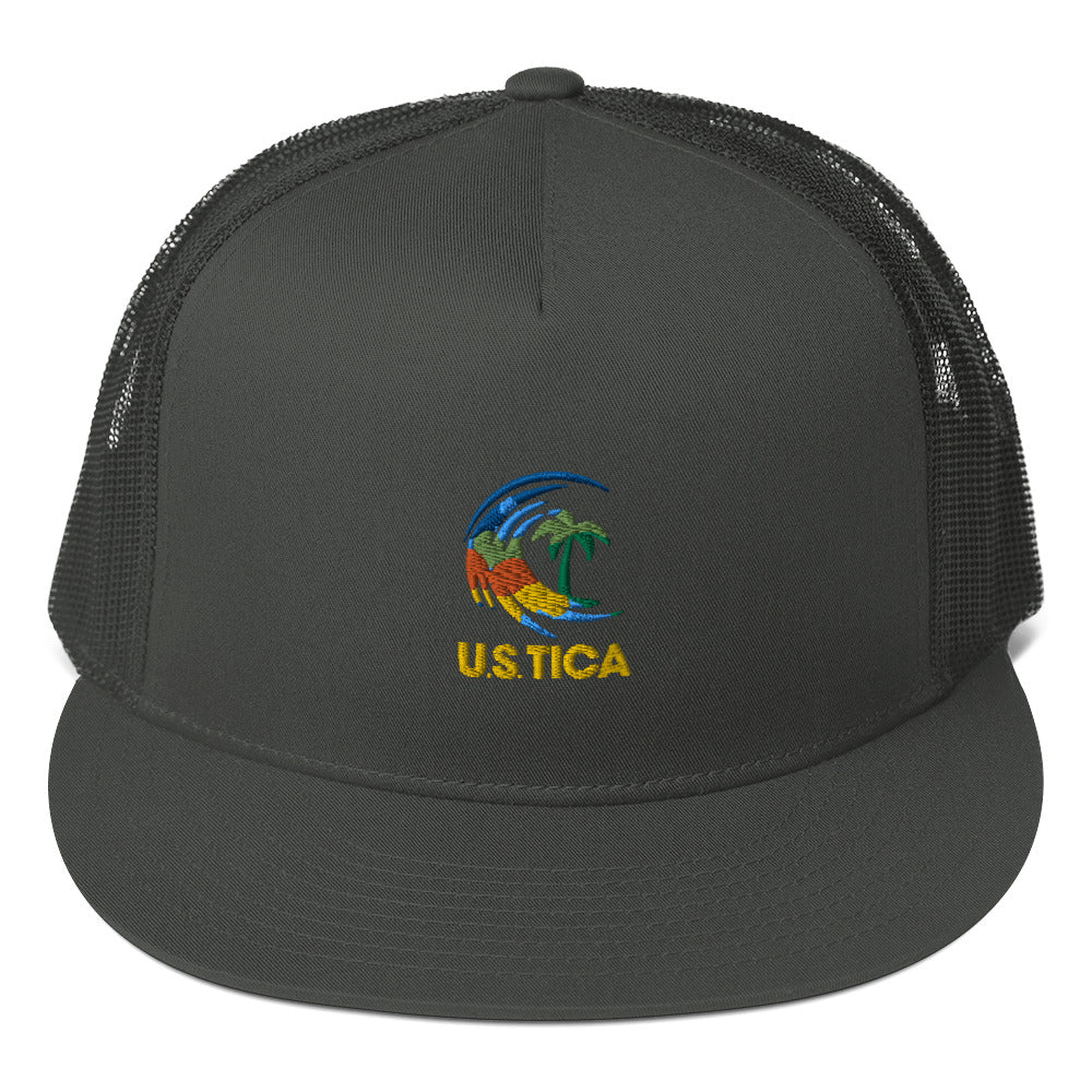 Trucker Cap Snapback USTICO | Gorra Atlética 5 Paneles Hombre Mujer