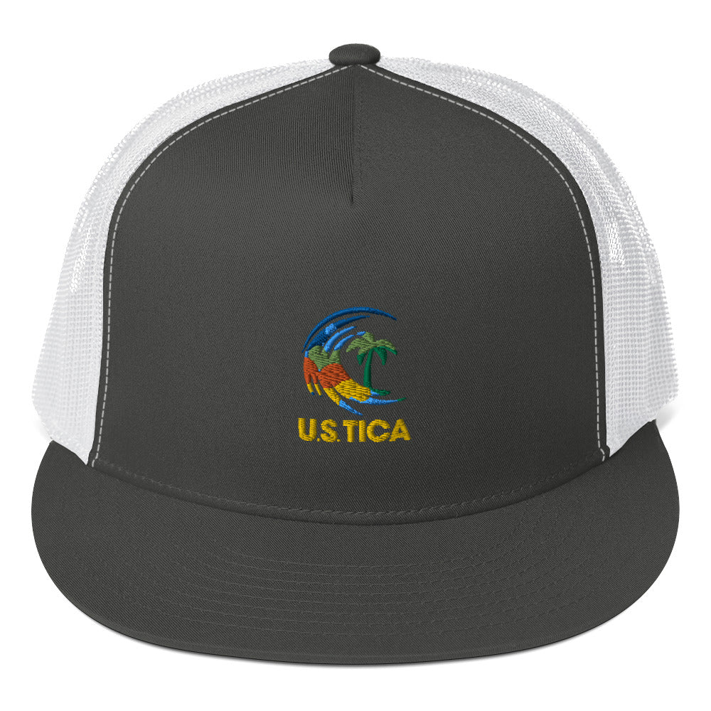 Trucker Cap Snapback USTICO | Gorra Atlética 5 Paneles Hombre Mujer