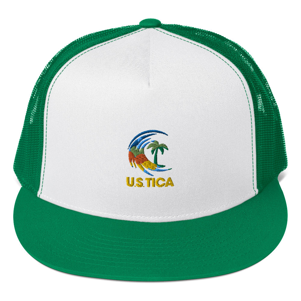Trucker Cap Snapback USTICO | Gorra Atlética 5 Paneles Hombre Mujer