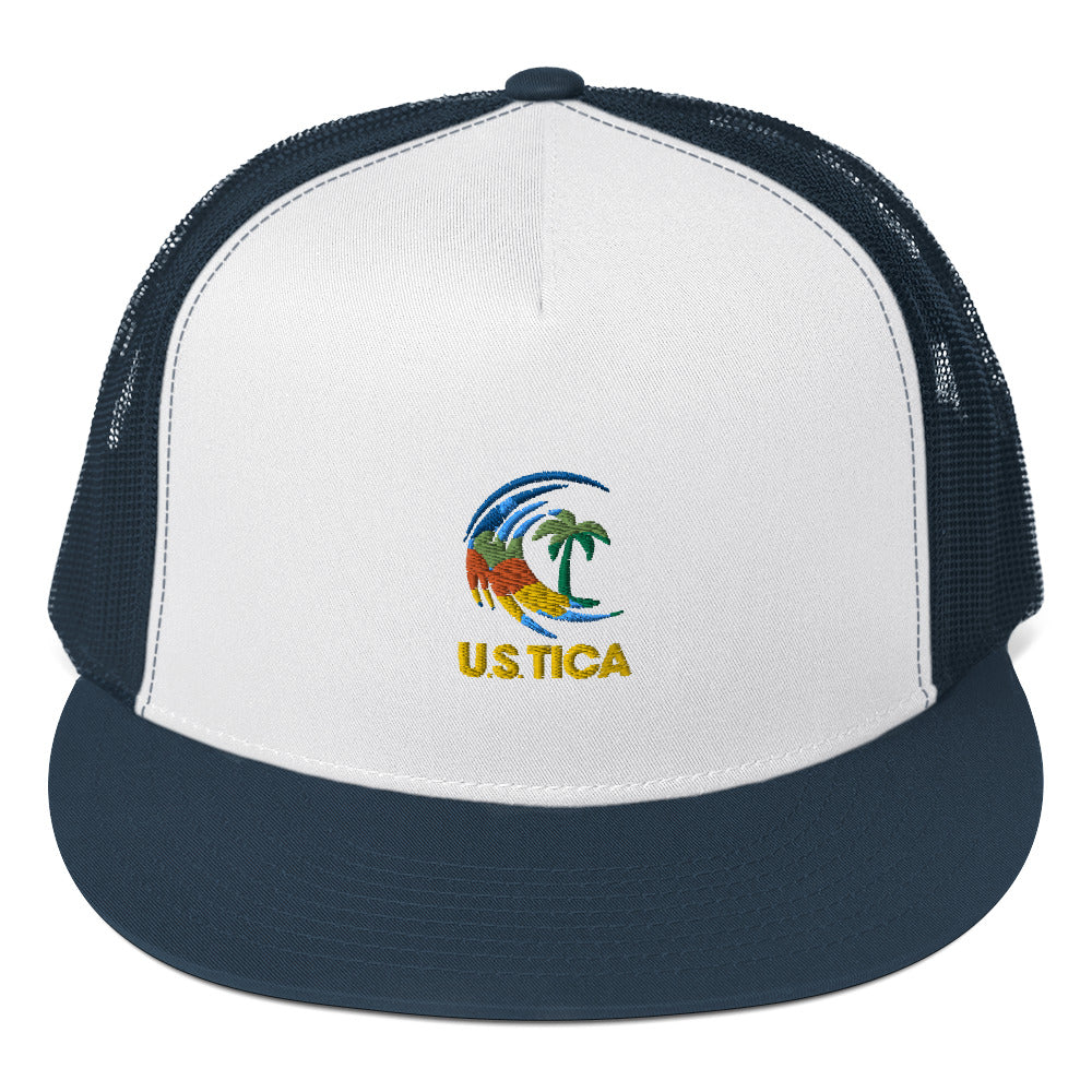 Trucker Cap Snapback USTICO | Gorra Atlética 5 Paneles Hombre Mujer