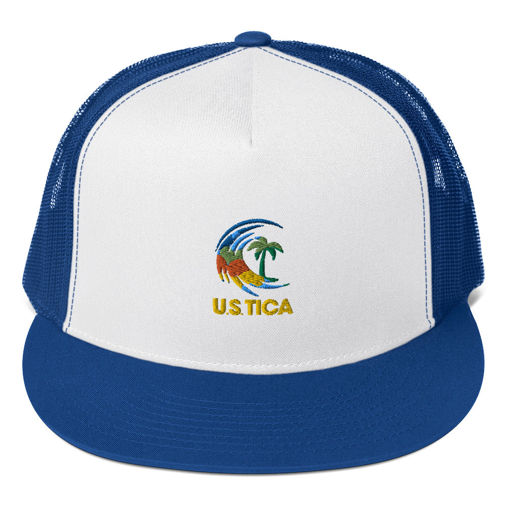 Trucker Cap Snapback USTICO | Gorra Atlética 5 Paneles Hombre Mujer