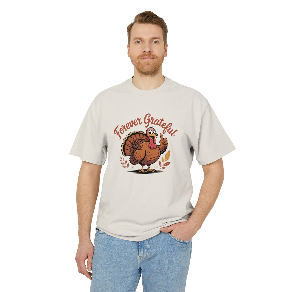 Forever Grateful Unisex Heavy Faded T-Shirt
