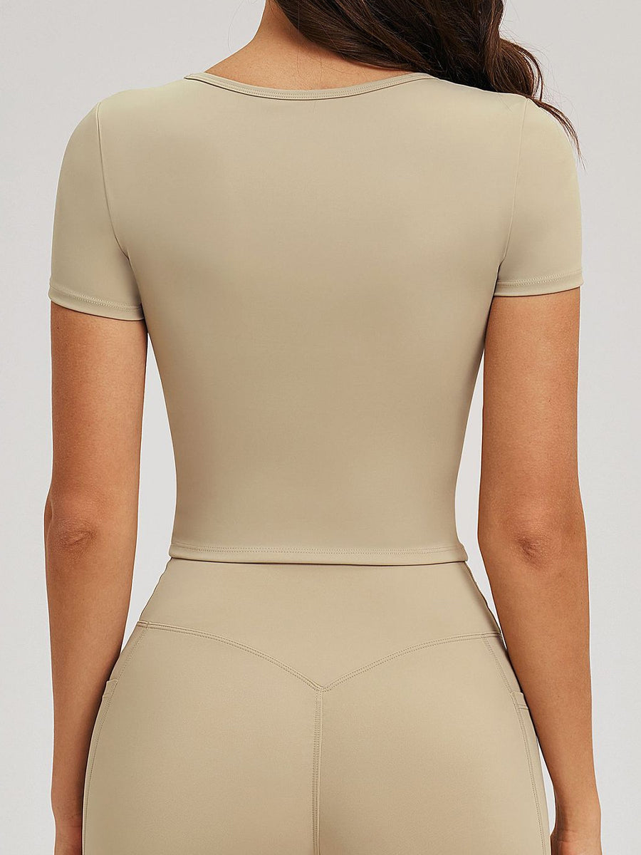 Second Skin Scoop-Neck Tee-4
