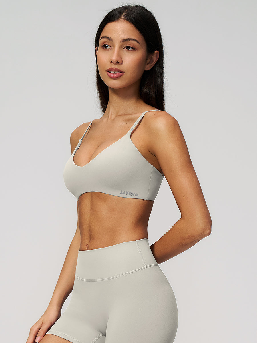 Cream Sculpt V Bra-2