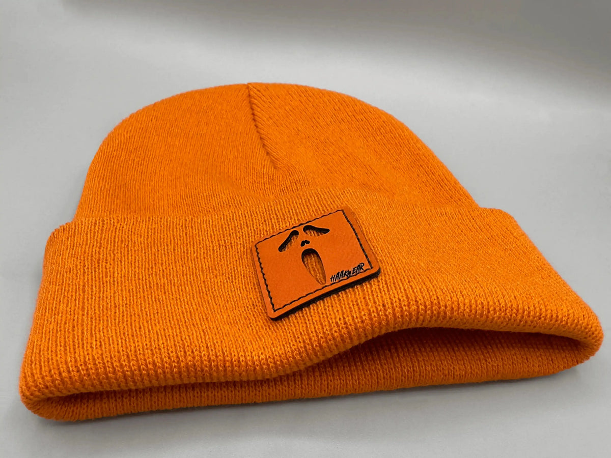 Haakwear Halloween Slasher Beanie | Ghost Patch