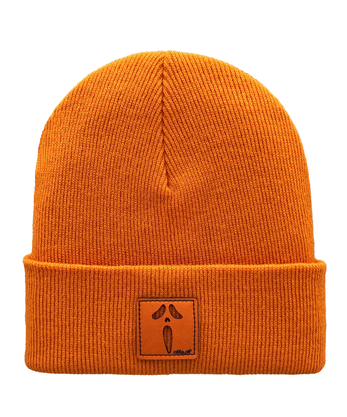 Haakwear Halloween Slasher Beanie | Ghost Patch