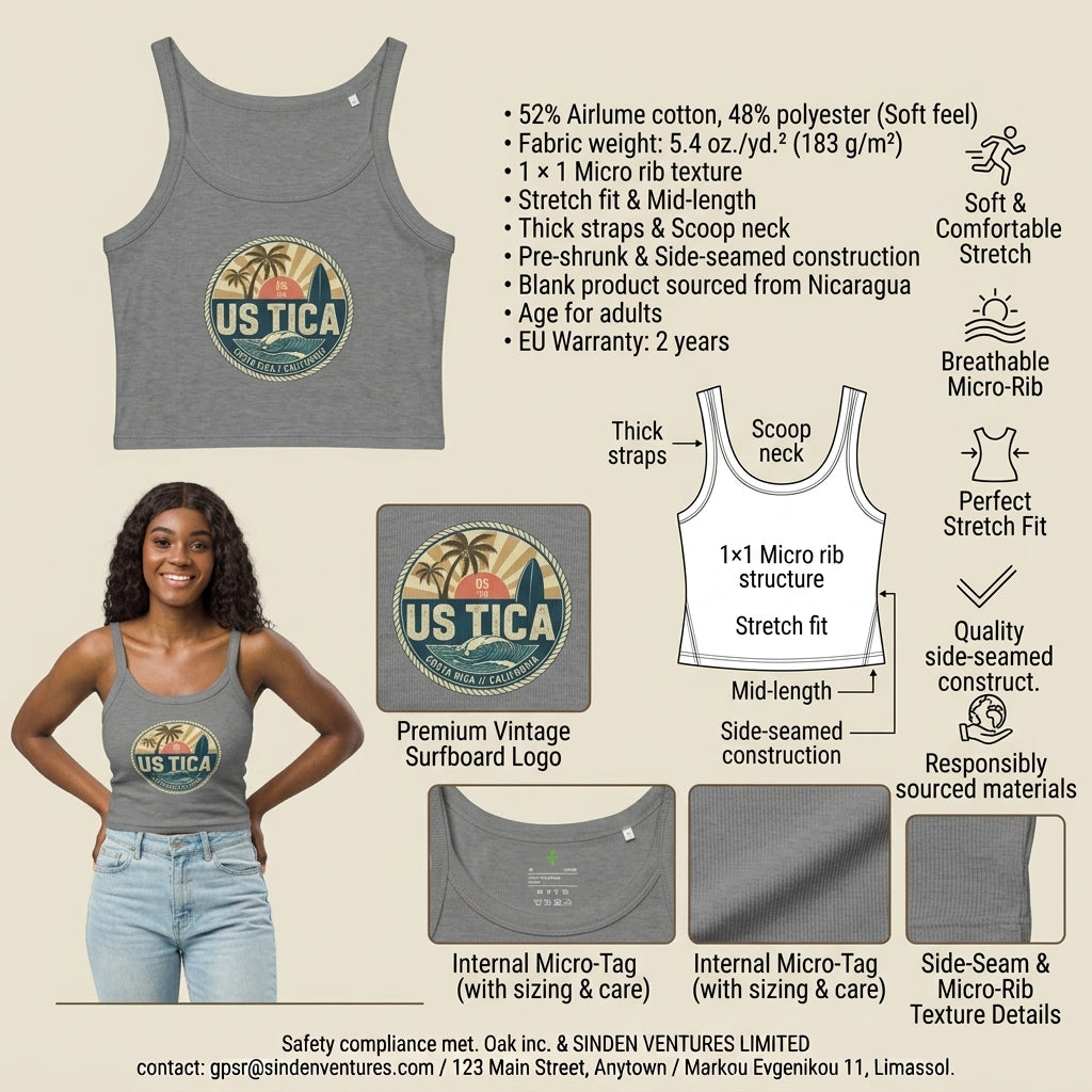 Women's Rib Nature Tank