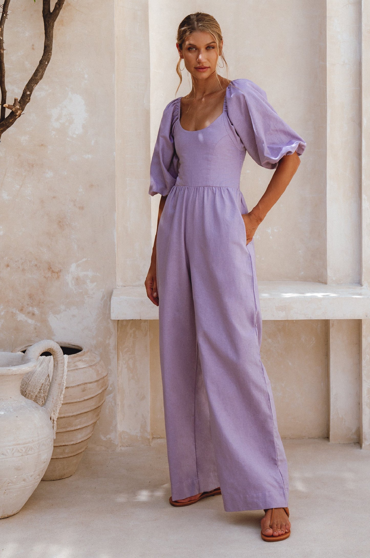 Heaven Bay Linen Jumpsuit-6