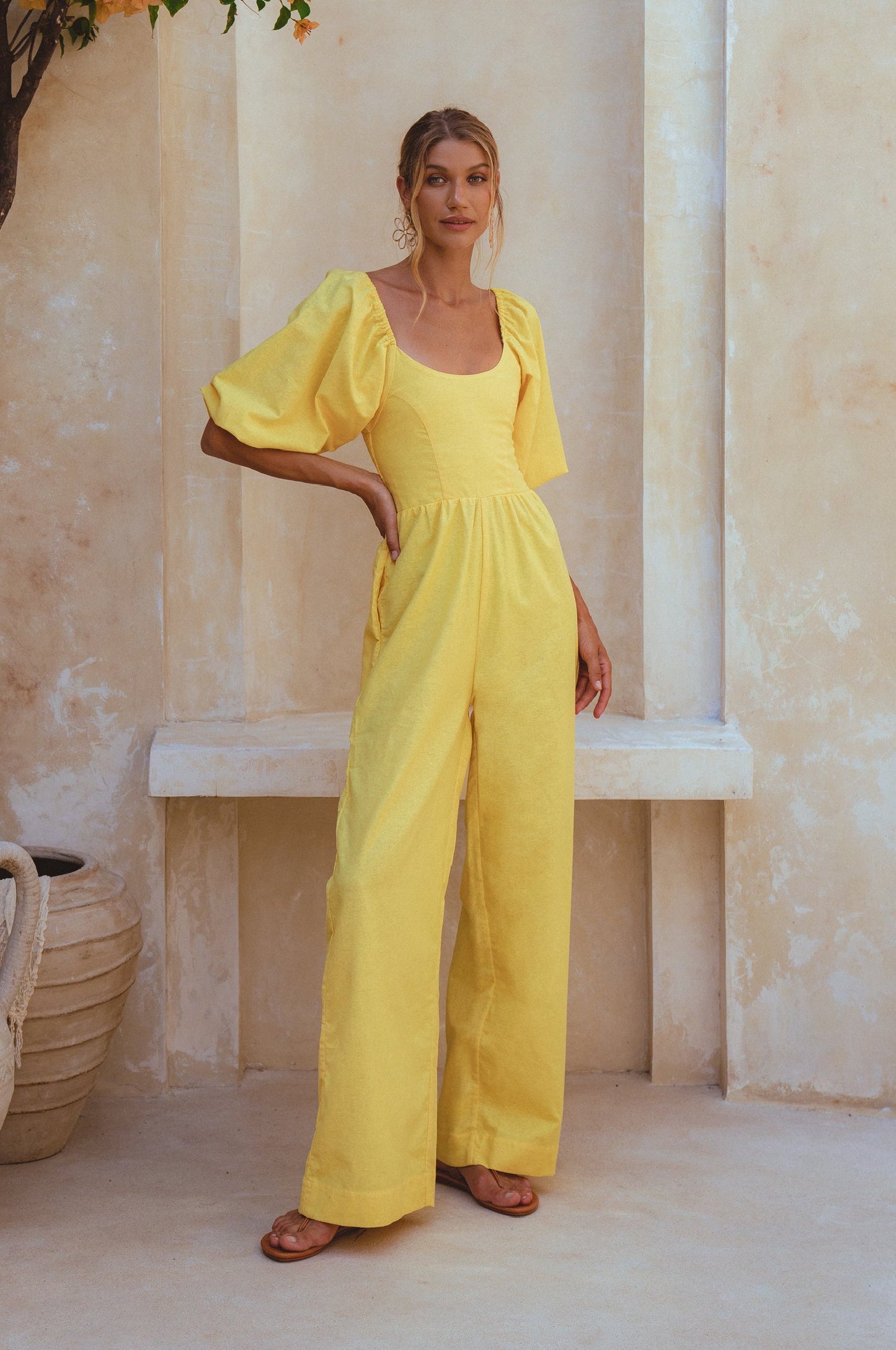 Heaven Bay Linen Jumpsuit-7