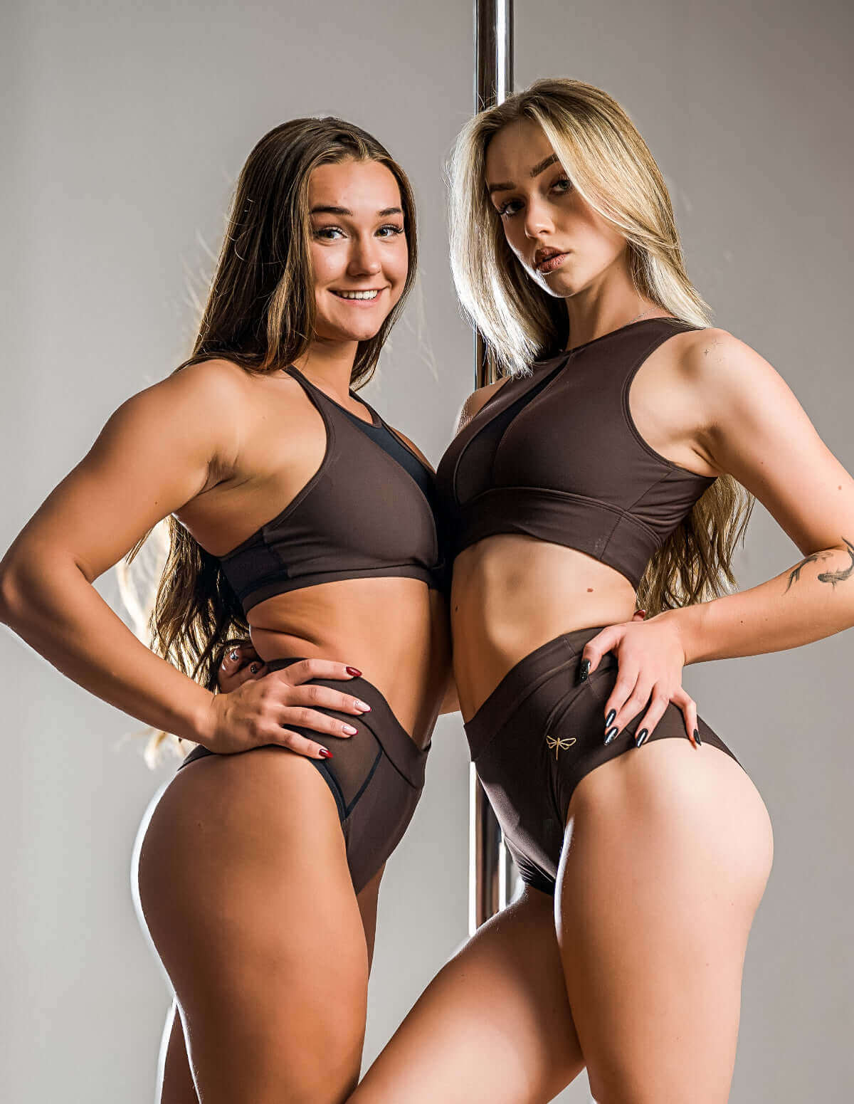 Scrunch Bum Pole Shorts, High Waist Fit – Lola-5