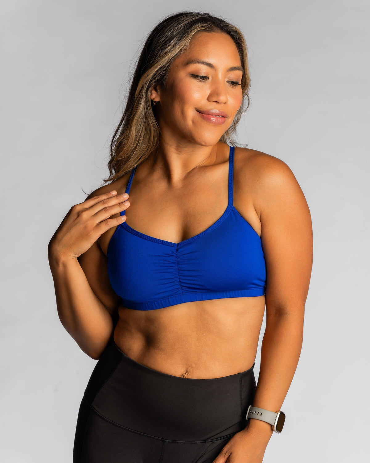 Adjustable Bra – Sapphire Blue-1
