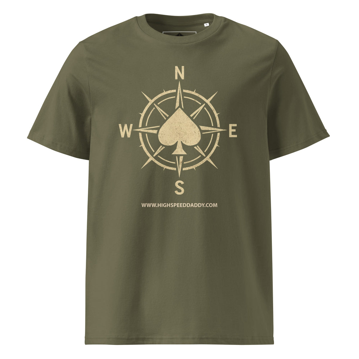 HSD Compass Unisex Organic Cotton T-Shirt