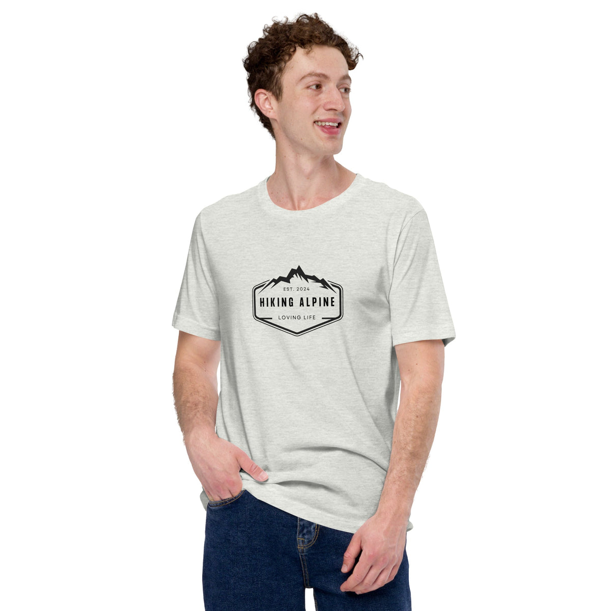 Hiking Alpine Trails Unisex t-shirt