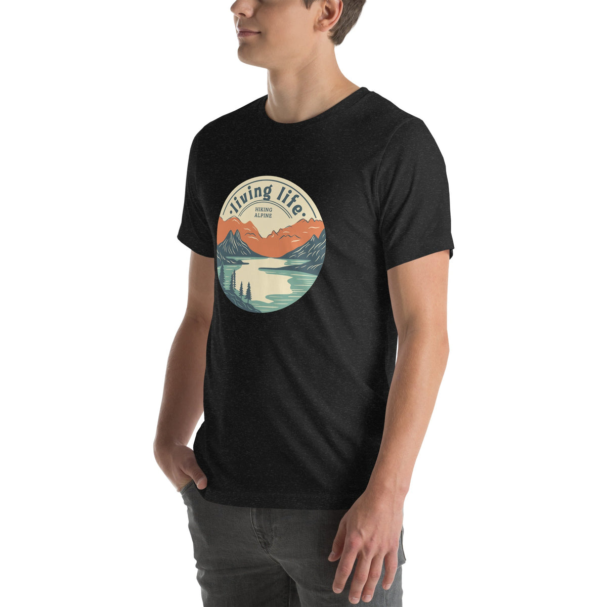 Hiking Alpine Outdoors Unisex Tee