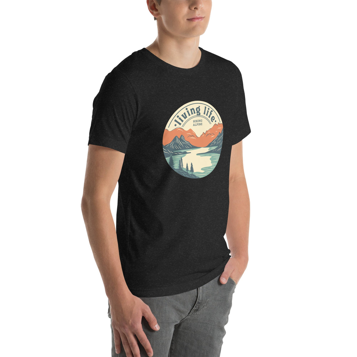 Hiking Alpine Outdoors Unisex Tee