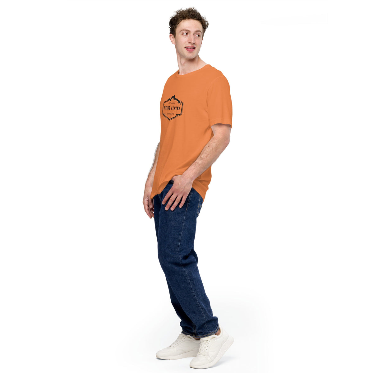 Hiking Alpine Trails Unisex t-shirt