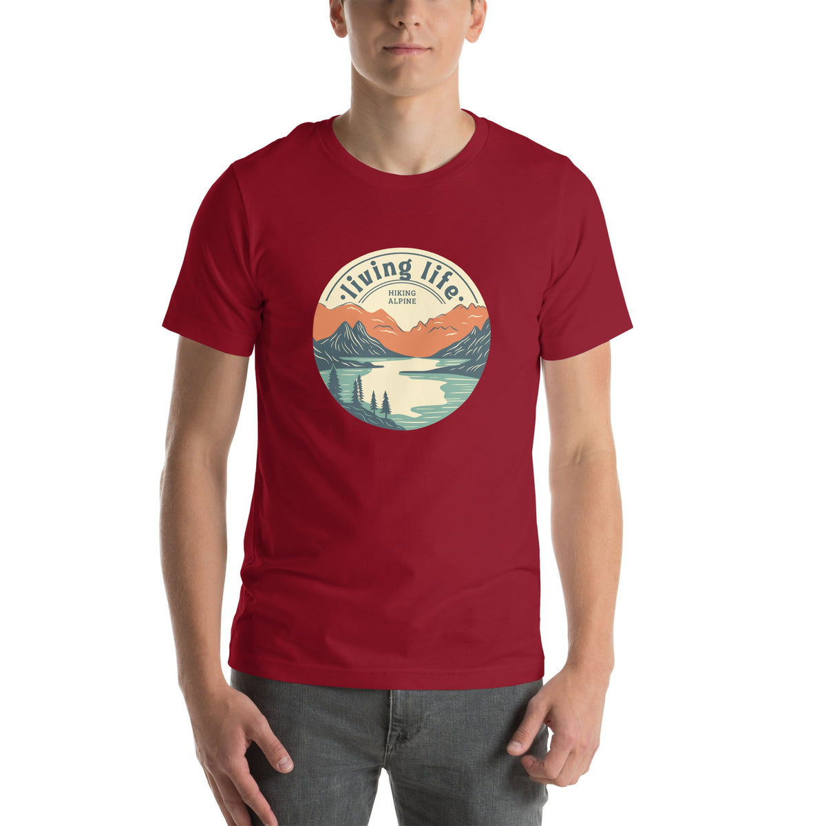 Hiking Alpine Outdoors Unisex Tee