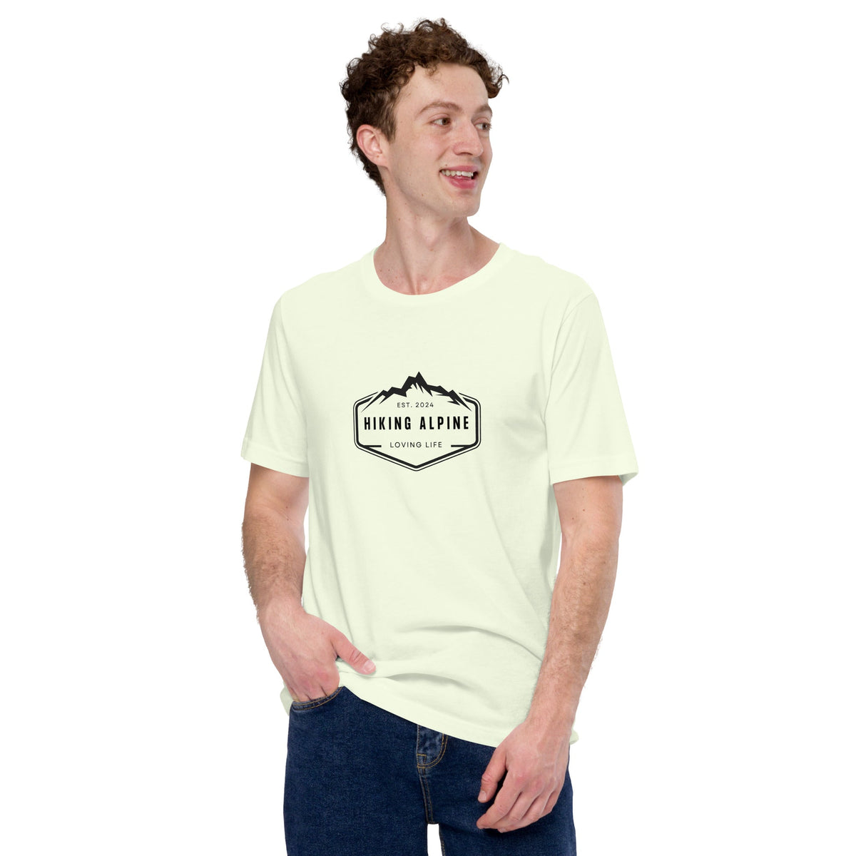 Hiking Alpine Trails Unisex t-shirt