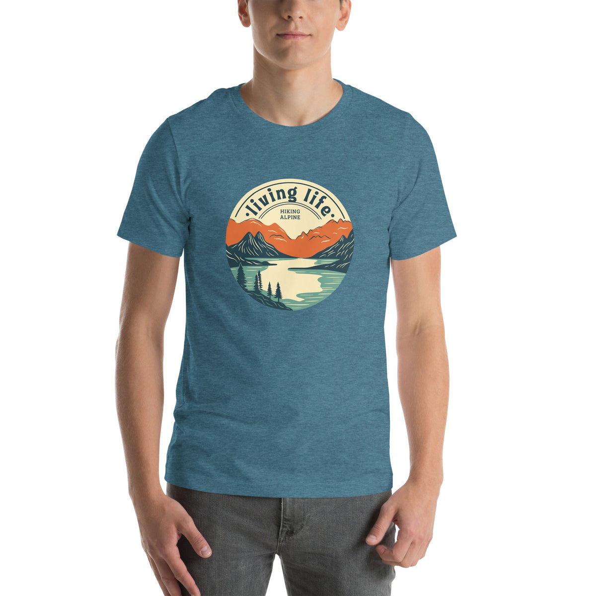 Hiking Alpine Outdoors Unisex Tee