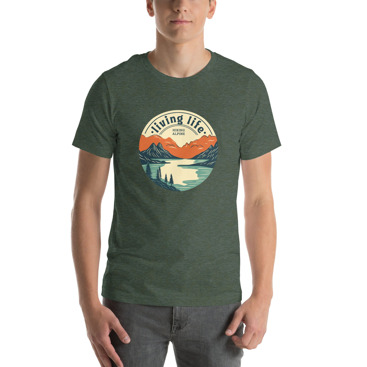 Hiking Alpine Outdoors Unisex Tee
