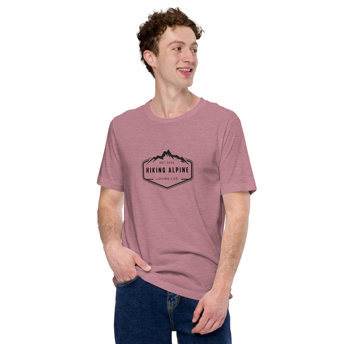 Hiking Alpine Trails Unisex t-shirt