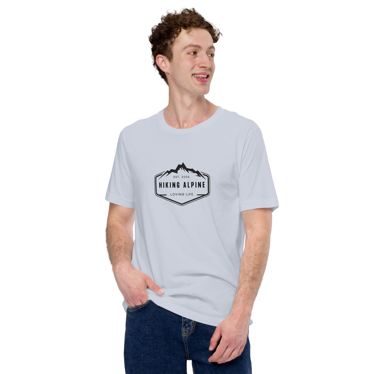 Hiking Alpine Trails Unisex t-shirt