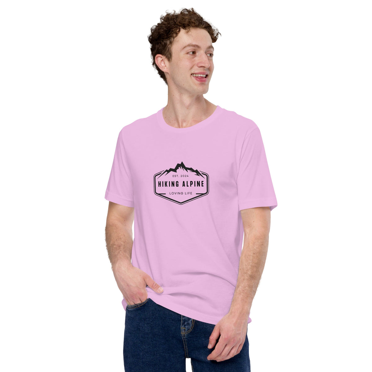 Hiking Alpine Trails Unisex t-shirt