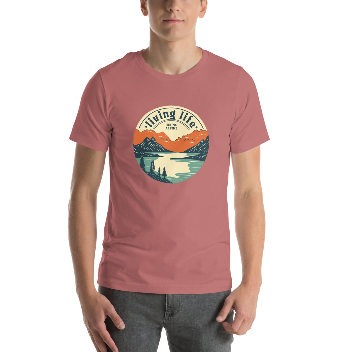 Hiking Alpine Outdoors Unisex Tee