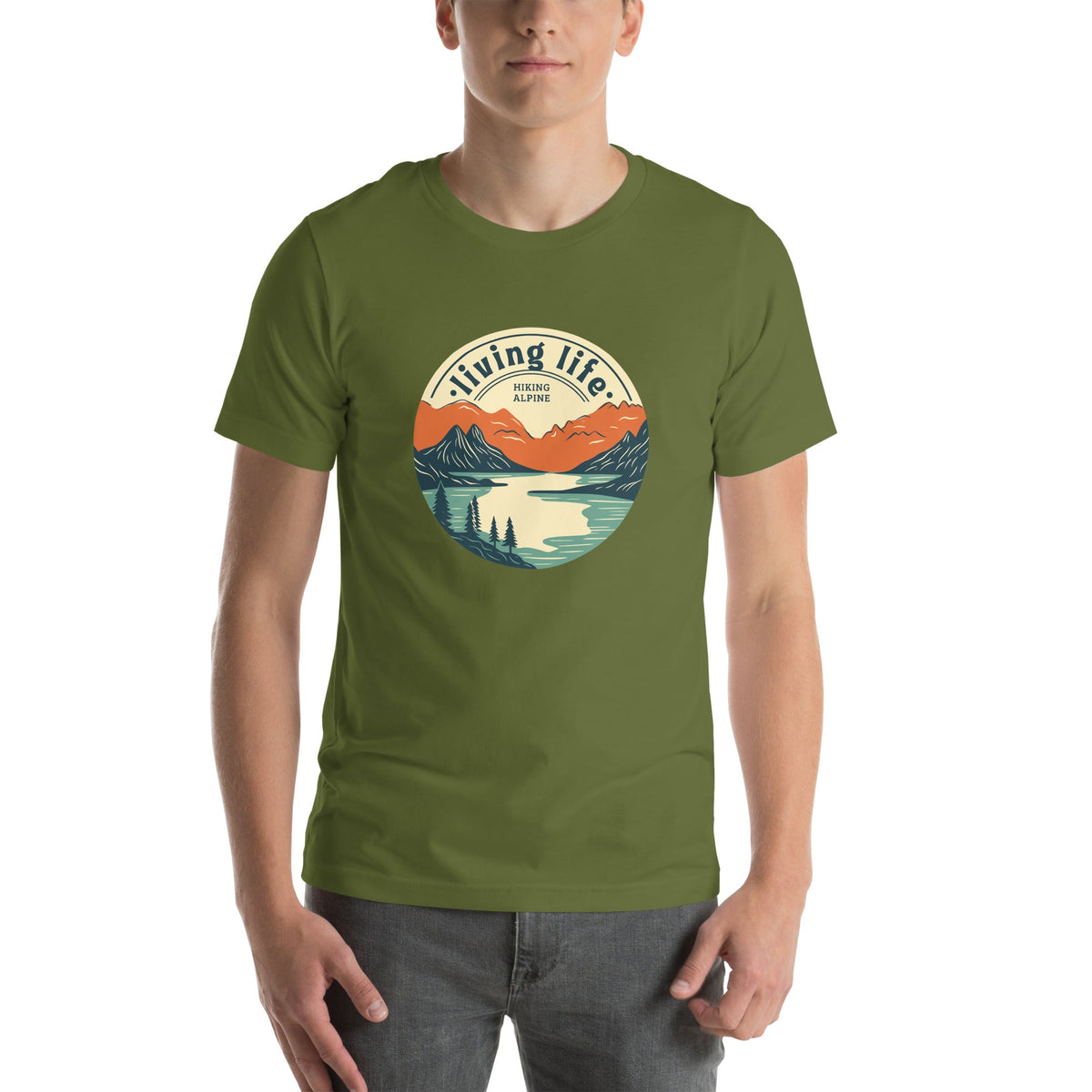 Hiking Alpine Outdoors Unisex Tee