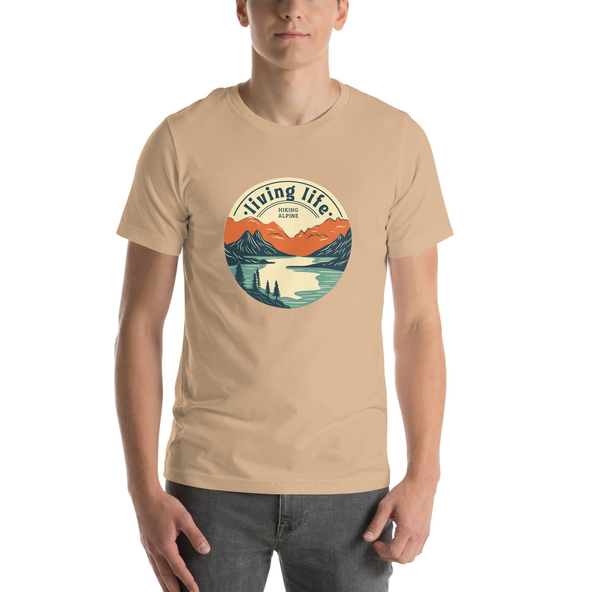 Hiking Alpine Outdoors Unisex Tee