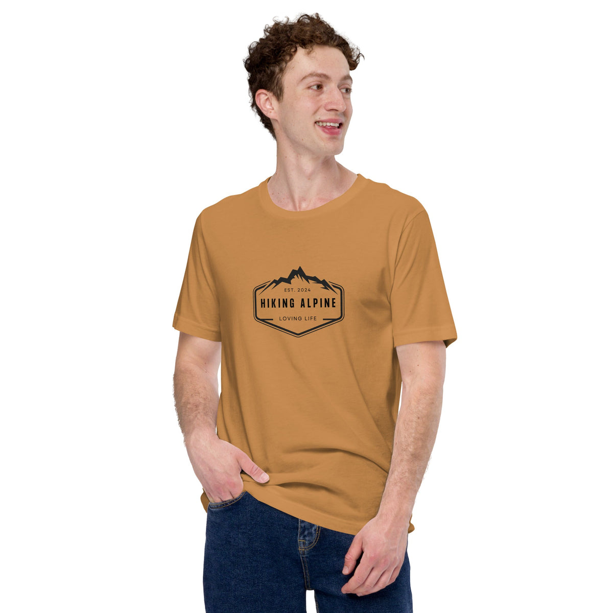 Hiking Alpine Trails Unisex t-shirt