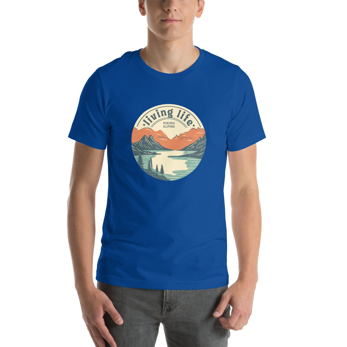 Hiking Alpine Outdoors Unisex Tee