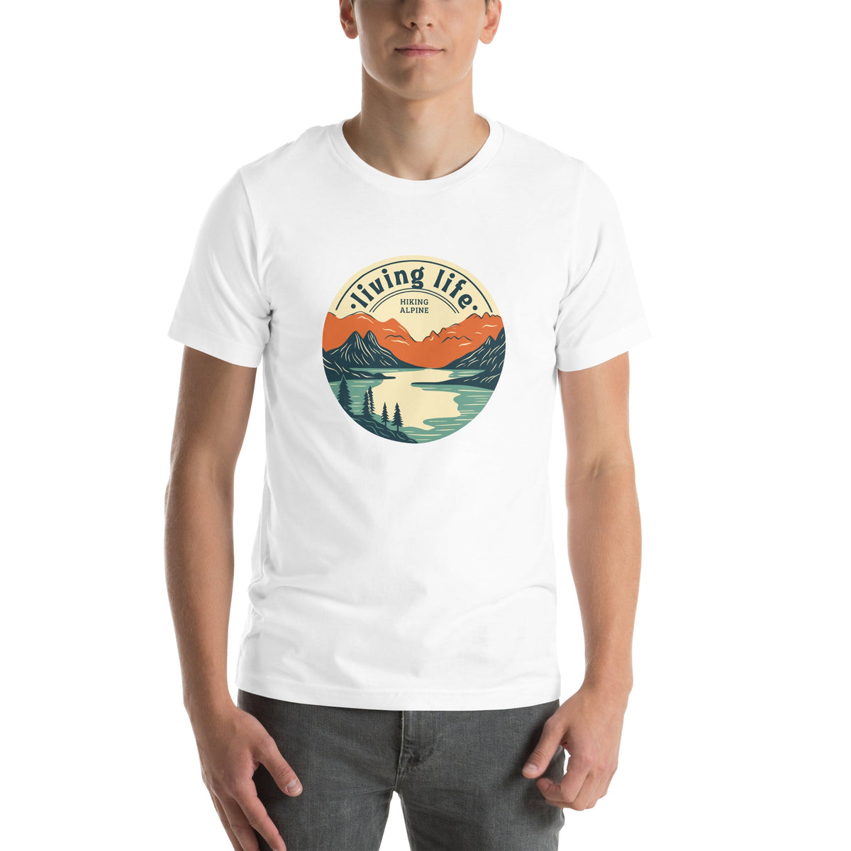 Hiking Alpine Outdoors Unisex Tee
