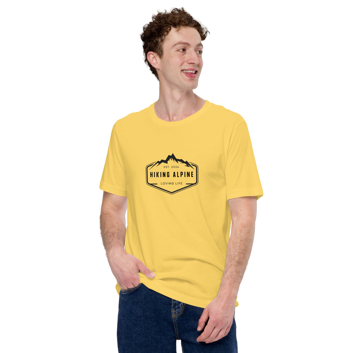 Hiking Alpine Trails Unisex t-shirt